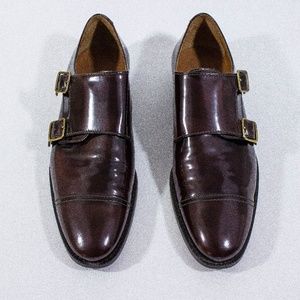 Burberry - Plum Leather Oxfords